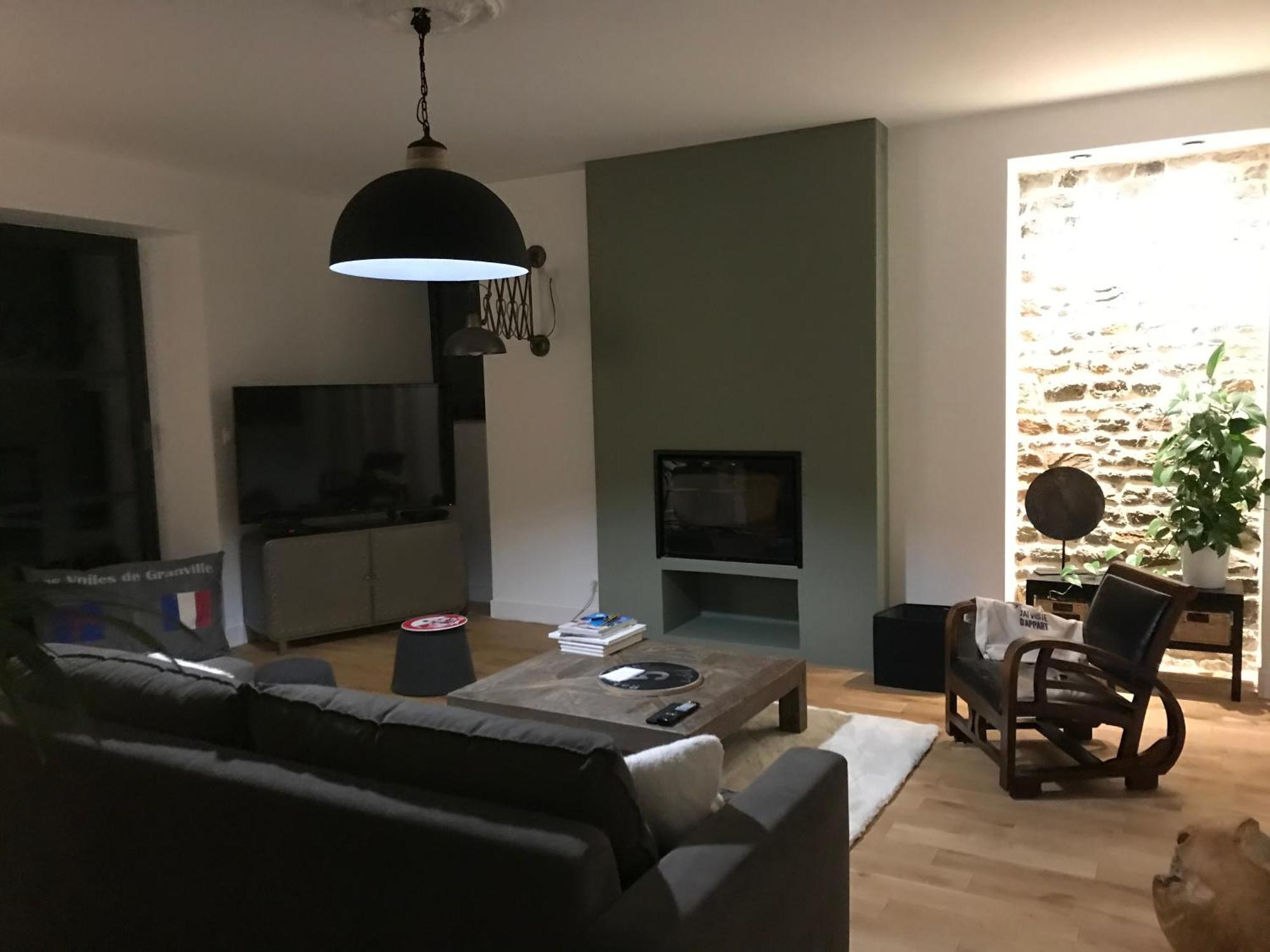 Maison De Ville Avec Jardin Clos Des Matignon Гранвиль Экстерьер фото